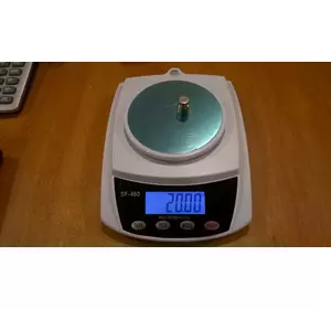 Весы лабораторные 500 грамм с зарядкой